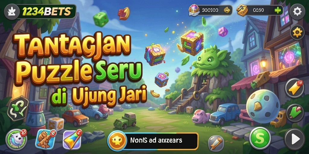 Gameplay menarik dari 1234BETS dengan tantangan puzzle.