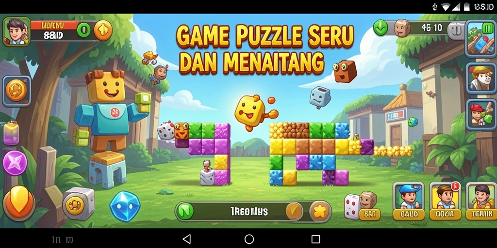 Tampilan gameplay menarik dari 88ID yang penuh dengan tantangan.