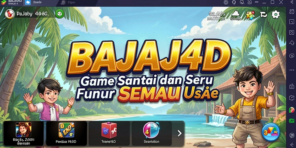 Tampilan dalam game BAJAJ4D yang penuh warna dan interaktif.