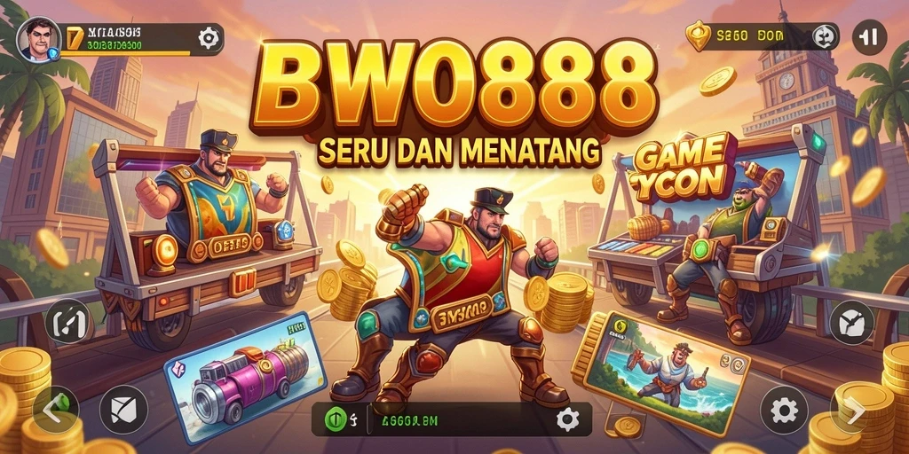 Screenshot dari gameplay BWO888 yang menunjukkan pengelolaan bisnis.