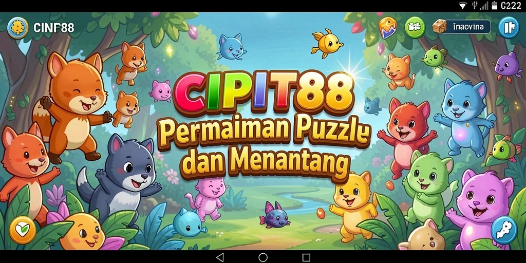Tangkapan layar CIPIT88 menunjukkan pemain menyelesaikan teka-teki Puzzle yang menarik.