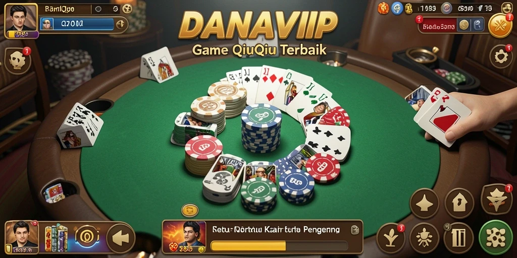 Tampilan screenshot gameplay DANAVIP yang seru dan menarik.