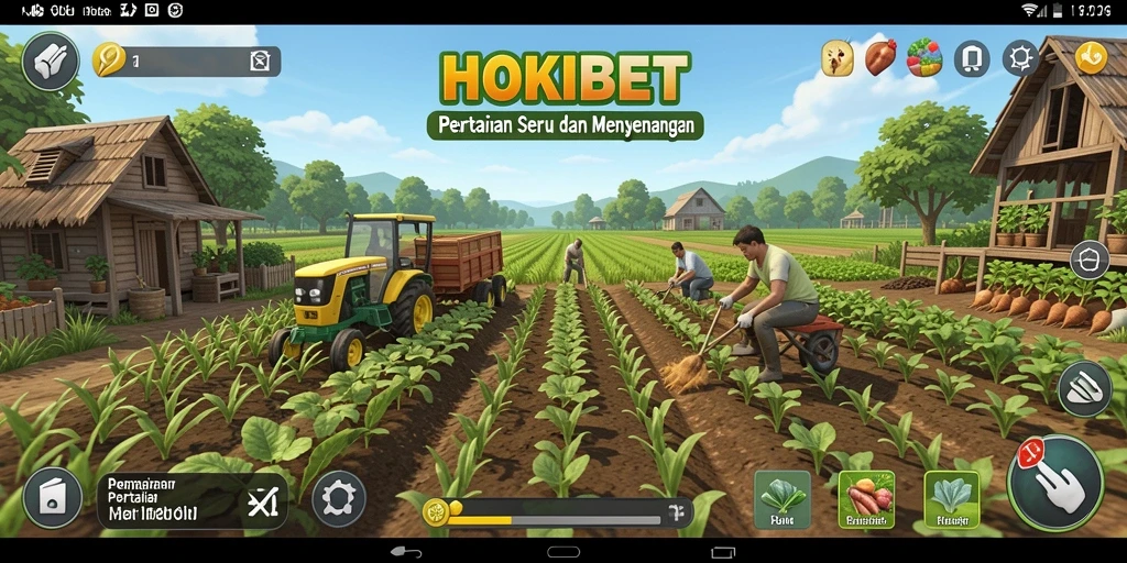 Tampilan gameplay HOKIBET yang menarik dan penuh warna.