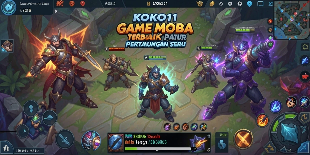 Gameplay seru dan interaksi tim yang dalam di KOKO11.