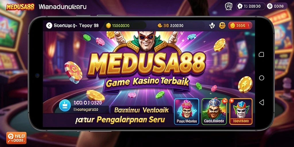Gameplay seru MEDUSA88 dengan grafis menawan dan fitur menarik.