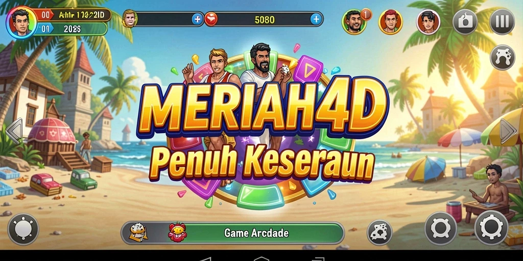 Tampilan gameplay seru MERIAH4D yang menantang.
