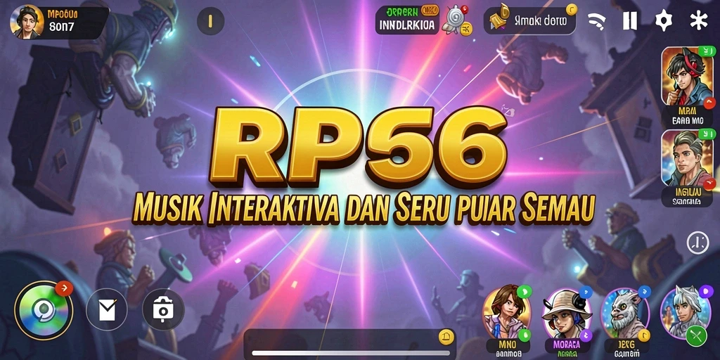 Tampilan gameplay RP66 menampilkan interaksi musik yang seru.