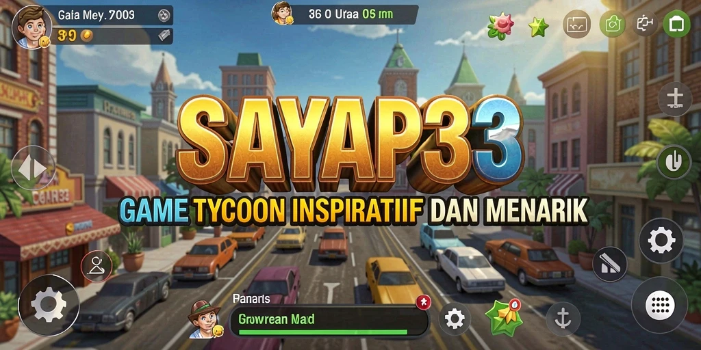 Tangkapan layar menampilkan gameplay Tycoon yang seru dan mendebarkan.