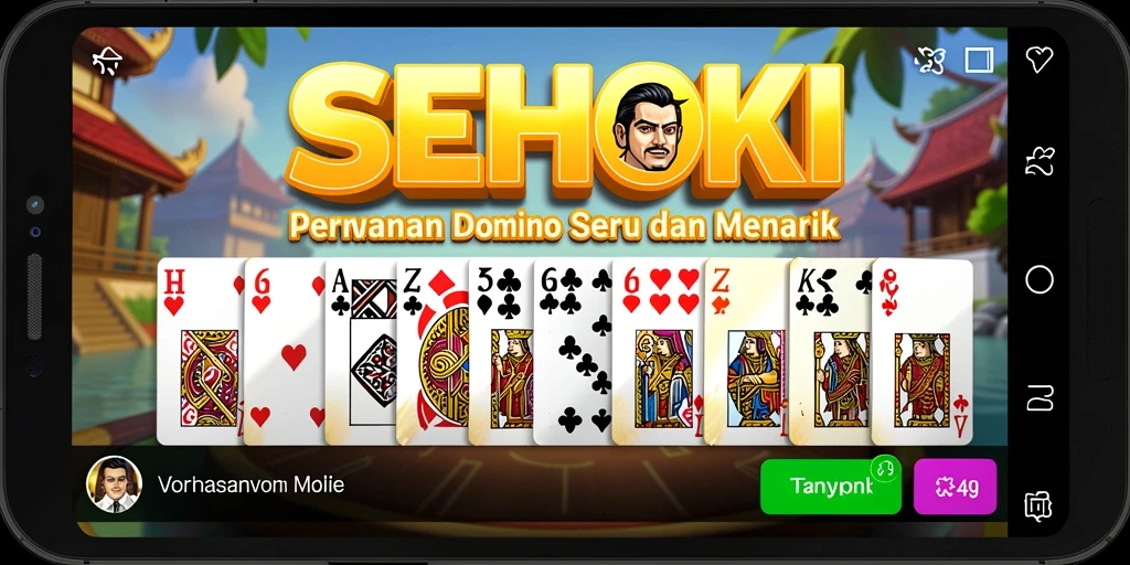 Tampilan gameplay SEHOKI yang seru dan kompetitif.