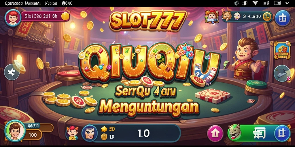 Tampilan gameplay SLOT777 yang menarik dan seru.