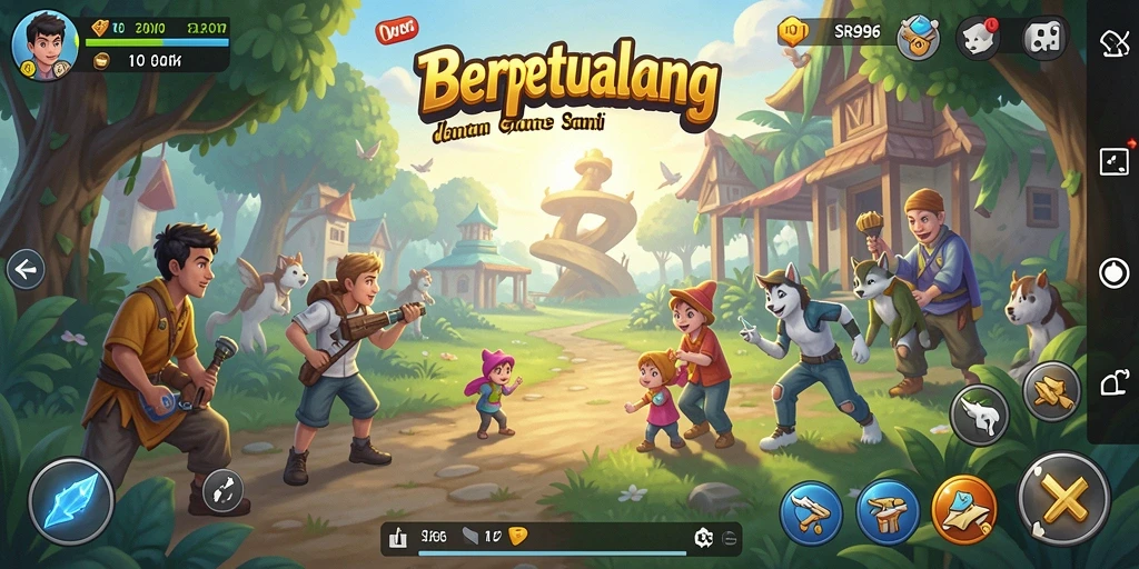Tampilan gameplay SR996 yang penuh warna dan mengasyikkan.