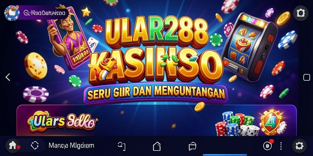 Screenshot menunjukkan gameplay ULAR288 yang menegangkan di dunia Kasino.