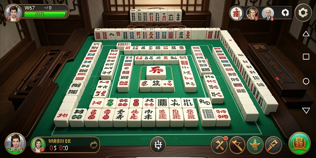 Gameplay W67 Mahjong yang menggembirakan dan menantang.